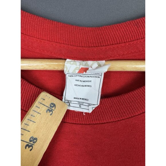 Vintage Y2K Shania Twain Rock This Country Tour Concert Promo Album Music Red T - Picture 9 of 11